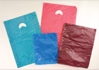 COLORED HI-DENSITY MERCHANDISE BAGS