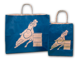 9210 BARREL RACER SHOPPING BAG (SM)