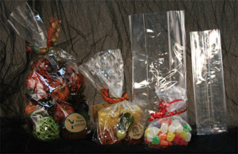 CLEAR CELLOPHANE BAGS