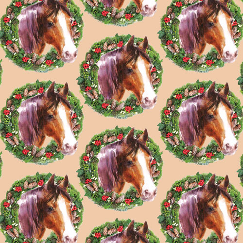 2011 WREATH HORSE  NEW UPDATED DESIGN